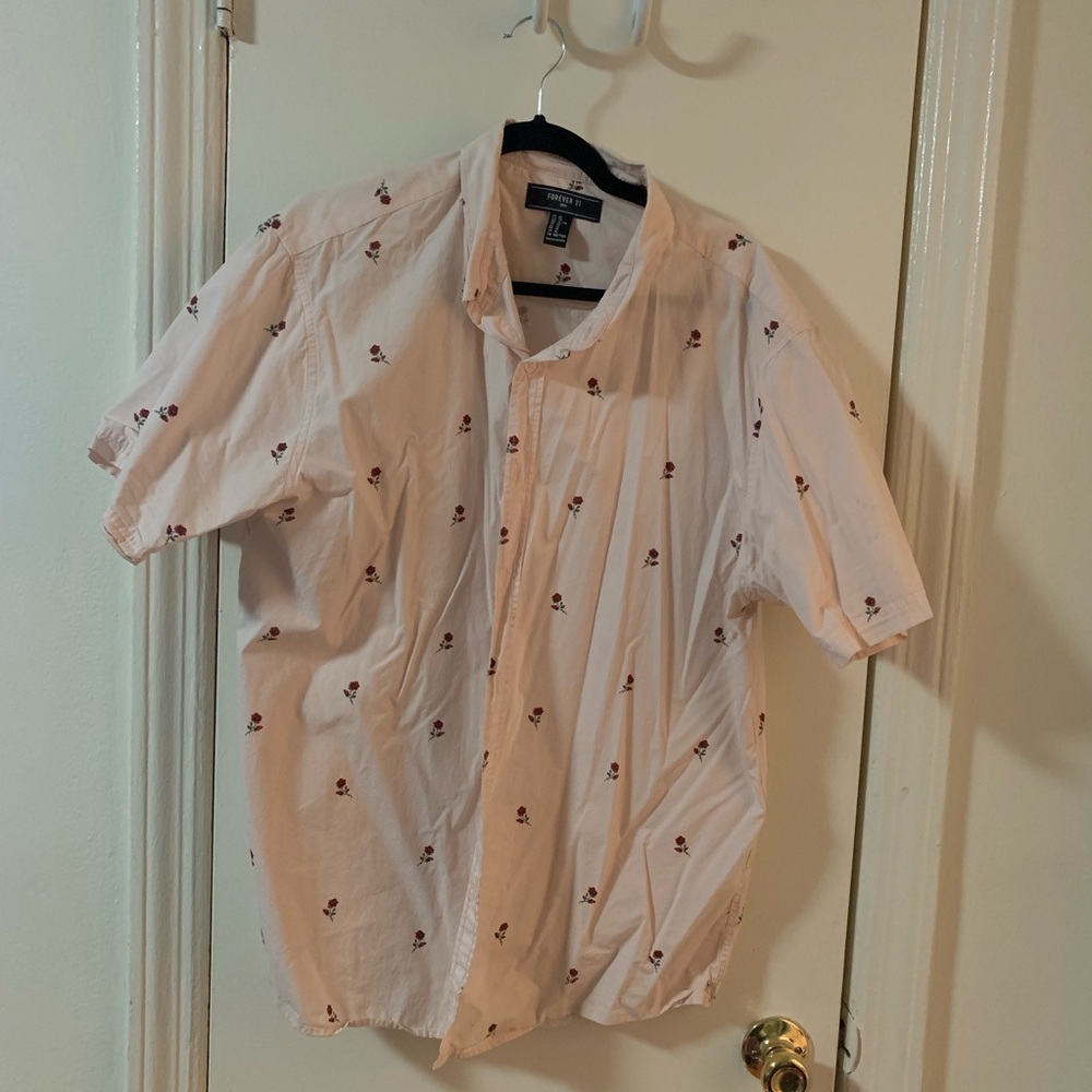 rose button down